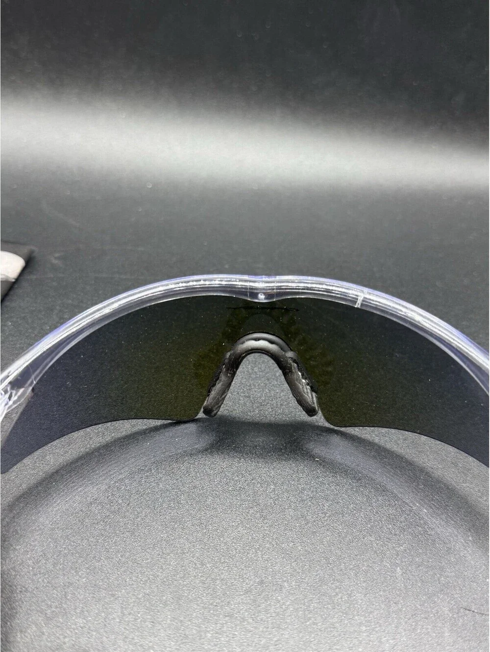 Oakley M Frame Gen 2 Crystal Clear/Sweep Blue Iridium Lenses